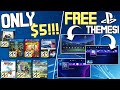 You Might Be Able to Get Some Absolutely INSANE PS4 Game Deals + 2 Free PS4 Themes Now!