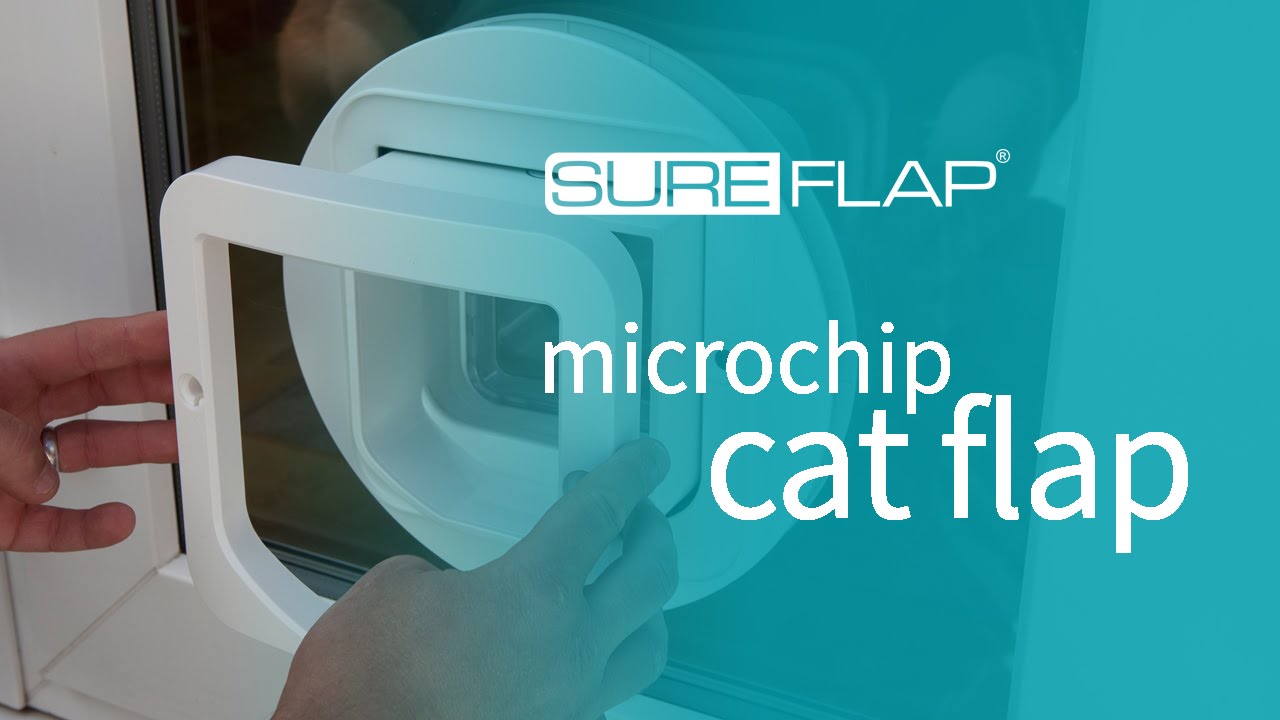 SureFlap Microchip Cat Flap - Glass 