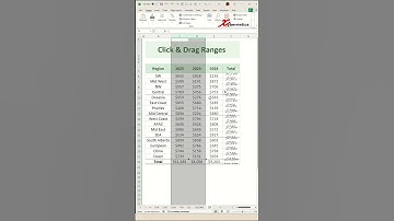 Drag and move range in Excel - Excel Tips and Tricks