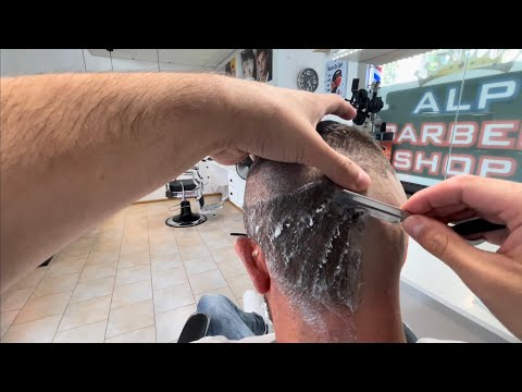 ASMR Barber Ustura Sıfırlama - Modern Saç Kesimi