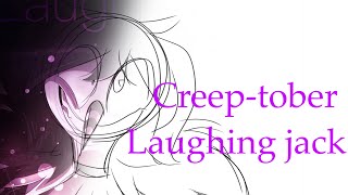 Creep-tober #6 speedpaint laughing jack