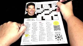 ASMR Whispered Crossword puzzle