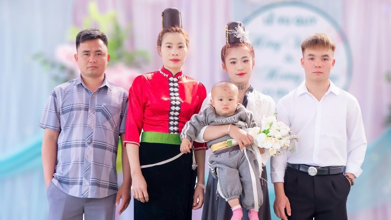 TOÀN CẢNH ĐÁM CƯỚI NGƯỜI THÁI - CÔ DÂU HỒNG VẤN & CHÚ RỂ HOÀNG BUN - BẢN CA XÃ QUỲNH NHAI