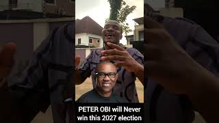 Peter Obi cannot win 2027 election say El rufai....