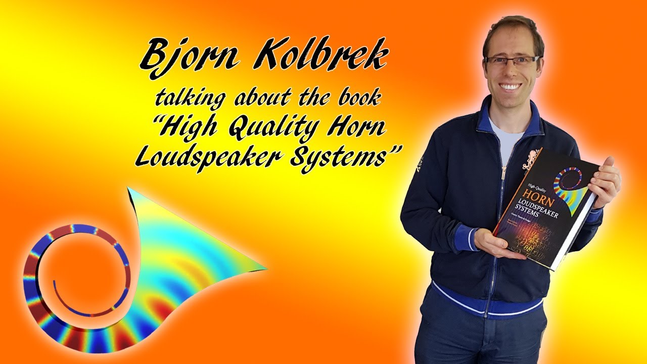 Bjørn Kolbrek talking about the book "High Quality Horn Loudspeaker Systems"