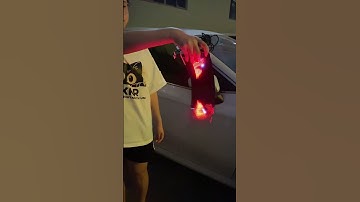 Programmable flex LED display for car| Blazexel #car #carlover #carstickers#leddisplay