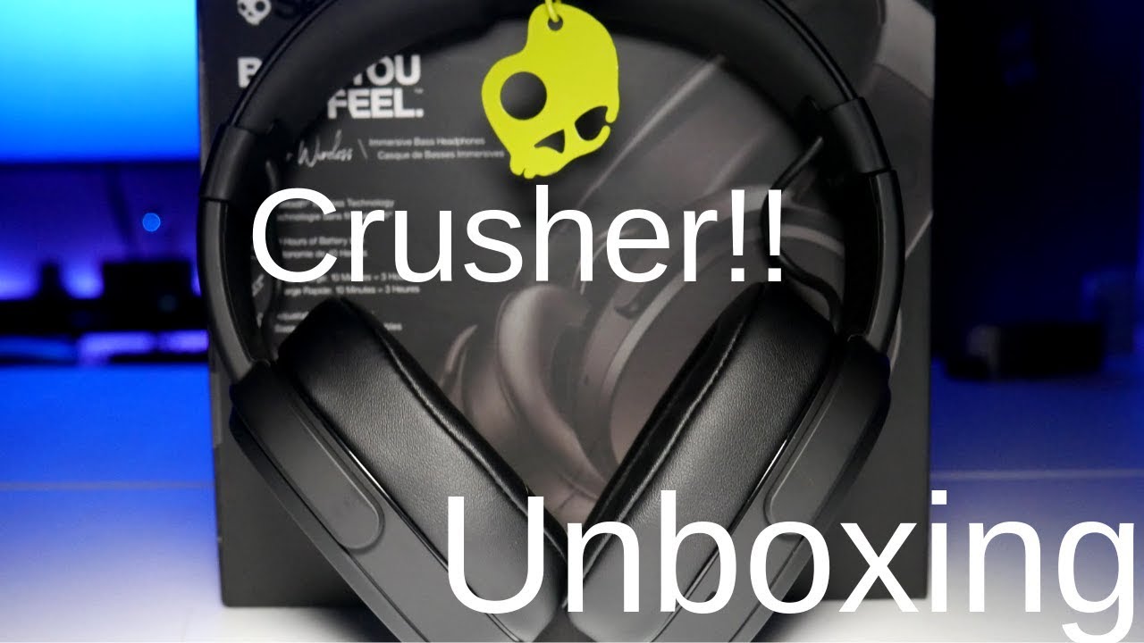 Audífonos SkullCandy Crusher Wireless Unboxing y Review!!! (2019) - YouTube
