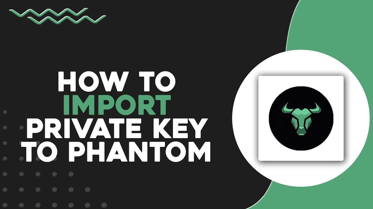 Phantom Private Key Example How To Import Private Key From Bullx To Phantom Wallet (Quick & Easy ...