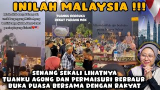 INILAH LUARBIASA MALAYSIA❗❗TUANKU AGONG DAN PERMAISURI BERBAUR BUKA PUASA BERSAMA DENGAN RAKYAT