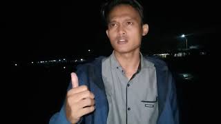 Malam di pantai sedari