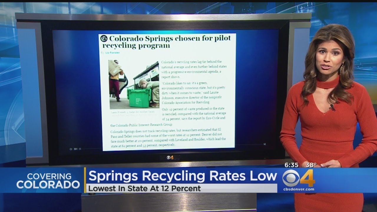 Colorado Springs Tries To Encourage Recycling YouTube