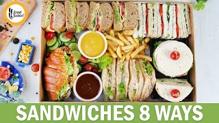 How to make Masala Sandwich With Rocket Leaves recipe at home easily