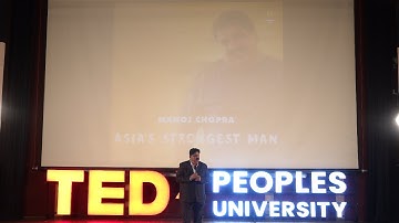 The Strength Delusion | Mr. Manoj Chopra | TEDxPeoples University
