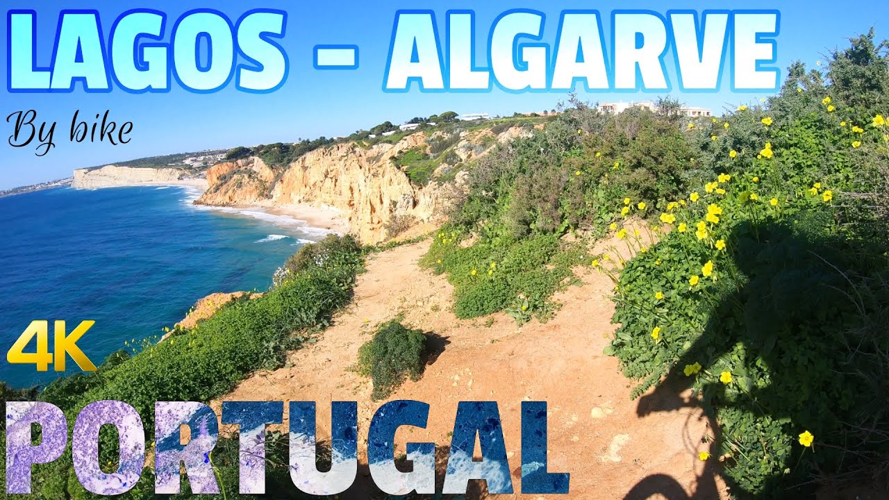 LAGOS CITY TOUR BY BIKE - ALGARVE - PORTUGAL 2021 4K