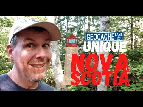 Unique Nova Scotia - Geocaching Peggy's Cove to Oak Island - Canada Travel Adventure