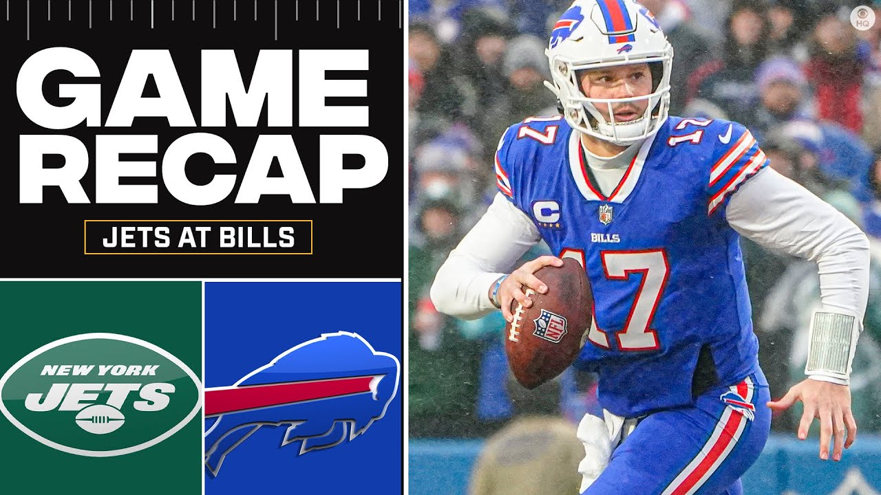 TONY ROMO RECAPS Bills Stifling Jets to Hold On to FIRST in AFC East ...