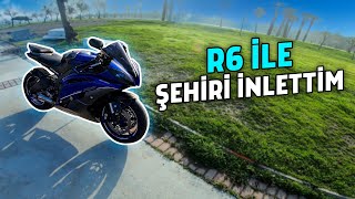 İLK DEFA R6 KULLANDIM 299 YAPAN 600CC  #MOTOVLOG