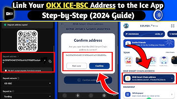 How To Add ICE-BSC OKX Exchange Address to the Ice Network App
