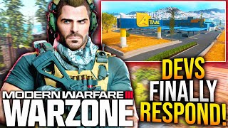 WARZONE: DEVS FINALLY RESPOND To VERDANSK, PLAYER COUNTS, & MORE!