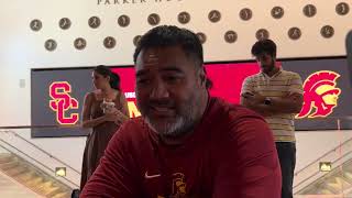 USC DL coaches Shaun Nua, Skyler Jones provides post-spring updates, Jahkeem Stewart, freshman DL