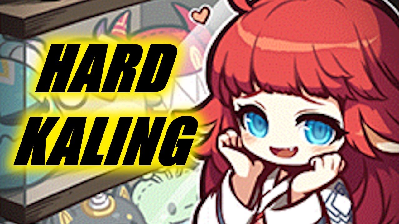 Kaling String Color Beating Maplestory Heroic Hard Kaling!! | Dawn Warrior POV - YouTube