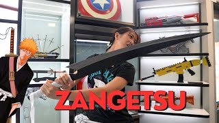 Kurosaki Ichigos Zangetsu Sword From Bleach