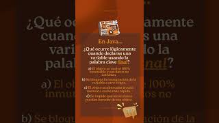¿Qué ocurre exactamente cuando declaras una variable de objeto como final? - Preguntas Java #8