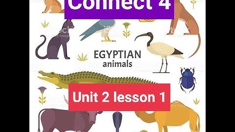 Connect 4 Unit 2 lesson 1منهج الصف الرابع الجديد لغة إنجليزية ٢٠٢٢