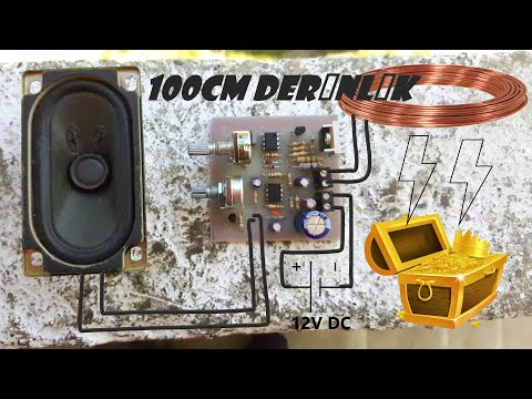 Altın Dedektör Yapımı / Metal Dedektör Yapımı / Gold Detector making / Metal Detector Making Circuit