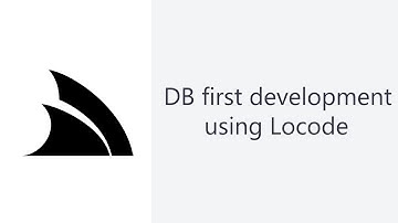 Database first development with Locode!