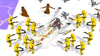 Crowd Master 3D #205 NEW UPDATE!! All Levels Gameplay iOS, Android screenshot 4