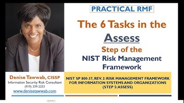 The 6 Tasks in the ASSESS Step of the NIST RMF