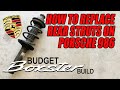 Budget Boxster Build: How to replace rear struts on Porsche Boxster 986