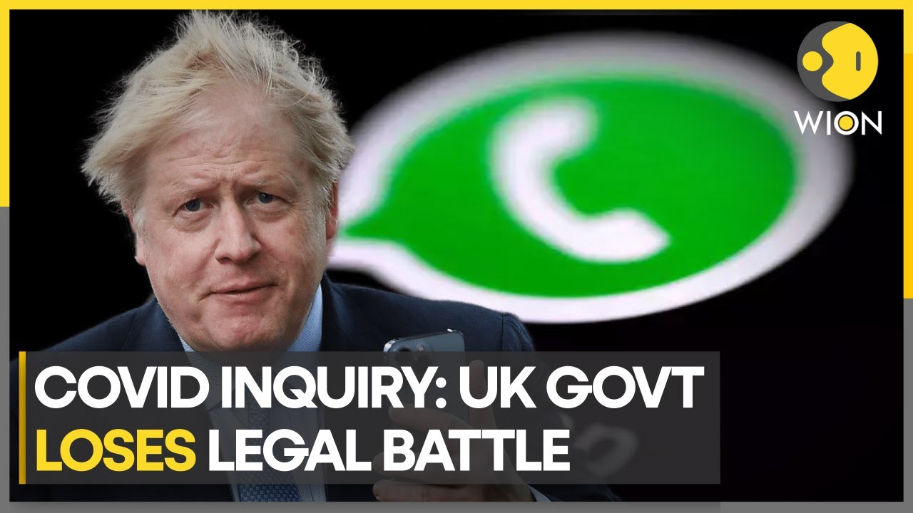 UK govt loses legal battle over Boris Johnson’s Covid-era messages | Latest News | WION