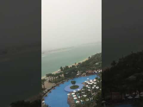 Rain in Dubai Atlantis