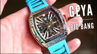 Geya Big Bang Series Automatic Zirconia Watch Review