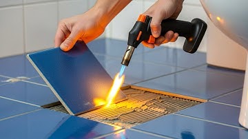 Method Surprised 50 Years Old Tiler! Remove Tiles Without Breaking