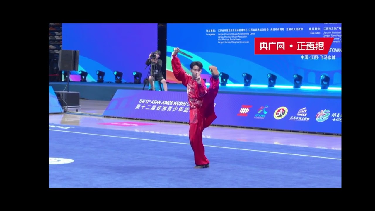 【承晨語渝】恭喜晨文的師兄［陳兆翔師兄］「金」駕厲害，第十二屆亞洲青少年武術錦標賽X太極劍 金牌🥇X20250727