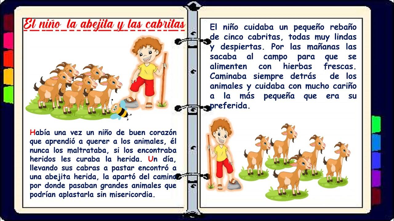EL NIÑO , LA ABEJITA Y LAS CABRITAS YouTube