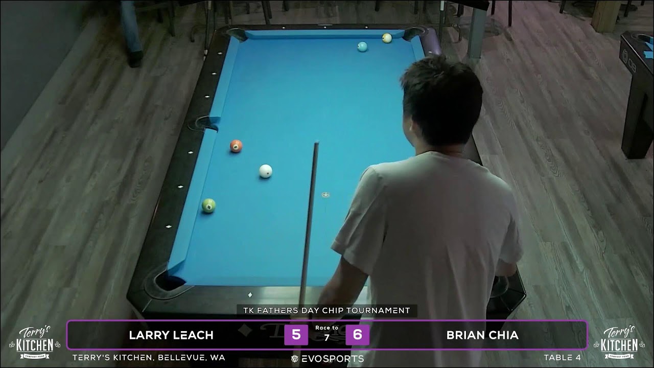 LARRY LEACH vs BRIAN CHIA - TERRY'S KITCHEN - TABLE 4 | EvoSports
