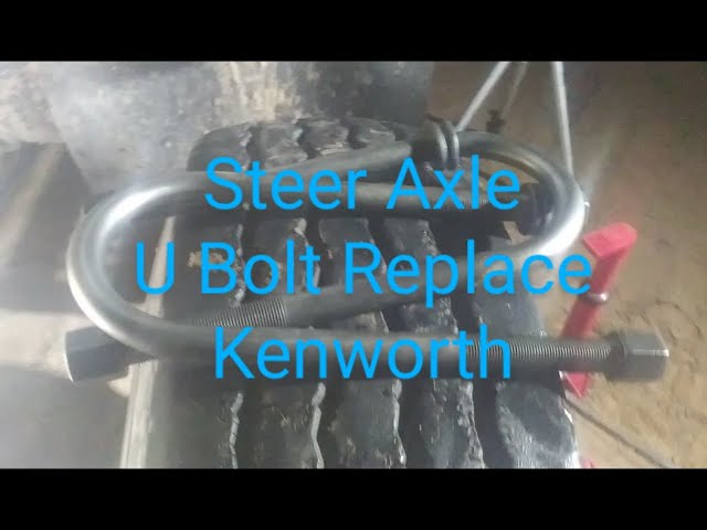 Replacing U Bolts
