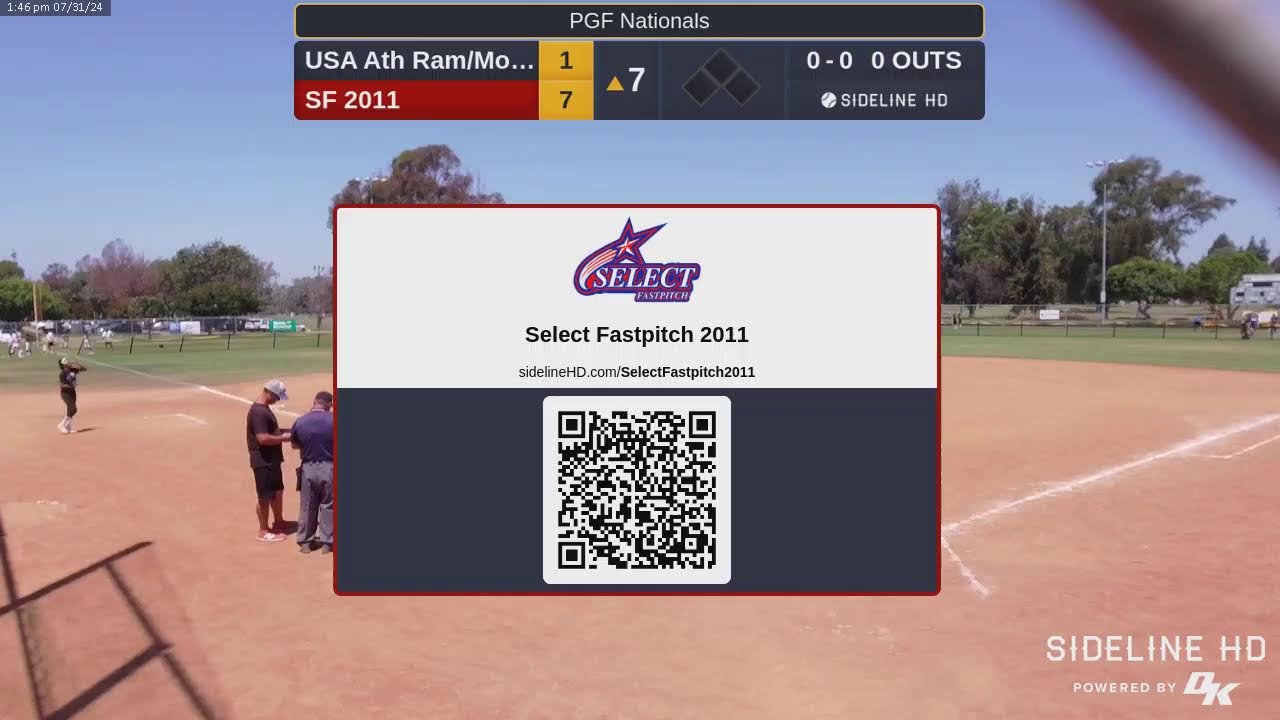 SF 2011 vs. USA Ath Ram/Mota 12u (2024.07.31)