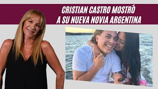 Cristian Castro tiene una novia argentina e ingresó al Resumen Blue