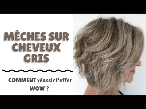 Vidéo: Comment transformer les cheveux gris en blond (avec des photos)