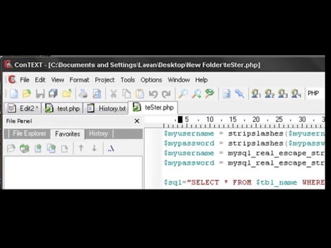 ConTEXT Programmers Editor