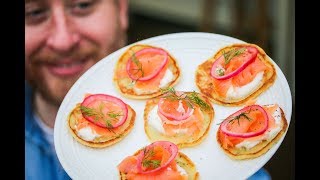 How to make Festive Party Food - with Christmas Leftovers | John Quilter