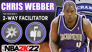BEST CHRIS WEBBER BUILD IN NBA 2K22!
