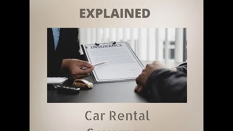 Insurance Explained: Rental Car Coverage