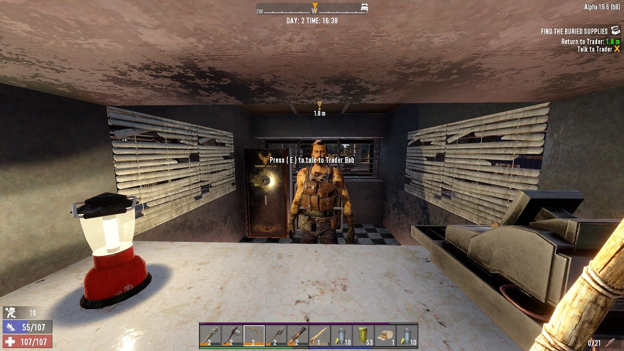 7 Days to Die EP3 Doing Trader Joe Quests - YouTube