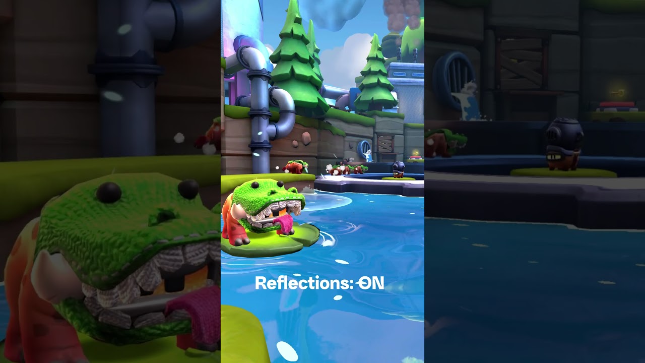 Team can't decide. Reflections ON or OFF? 